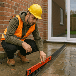 ניקוז ומשטחים חיצוניים תכנון שיפועים נכון לפני החורף